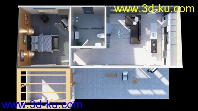 Small Forest House模型的图片13