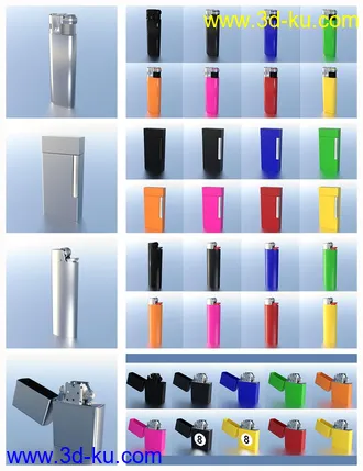 3D打印模型Smoker's Delight - Lighters, Matchboxes & Ashtrays的图片