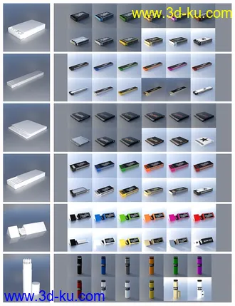 3D打印模型Smoker's Delight - Lighters, Matchboxes & Ashtrays的图片