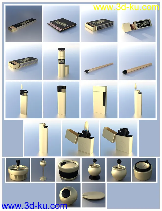 Smoker's Delight - Lighters, Matchboxes & Ashtrays模型的图片8