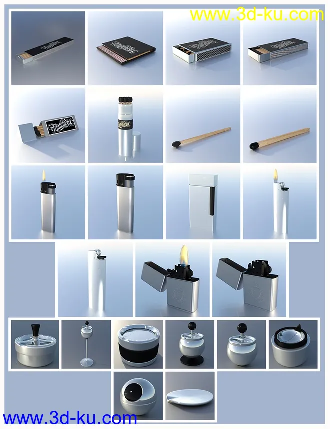 Smoker's Delight - Lighters, Matchboxes & Ashtrays模型的图片9