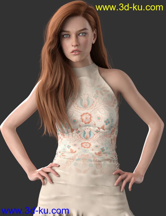 Sonja HD for Genesis 8 Female模型的图片4