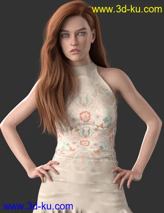 3D打印模型Sonja HD for Genesis 8 Female的图片