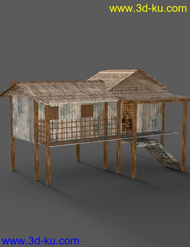 Southeast Asian Village模型的图片15