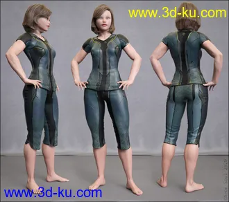 3D打印模型Space Station Futuristic Styles for Everyday 2的图片