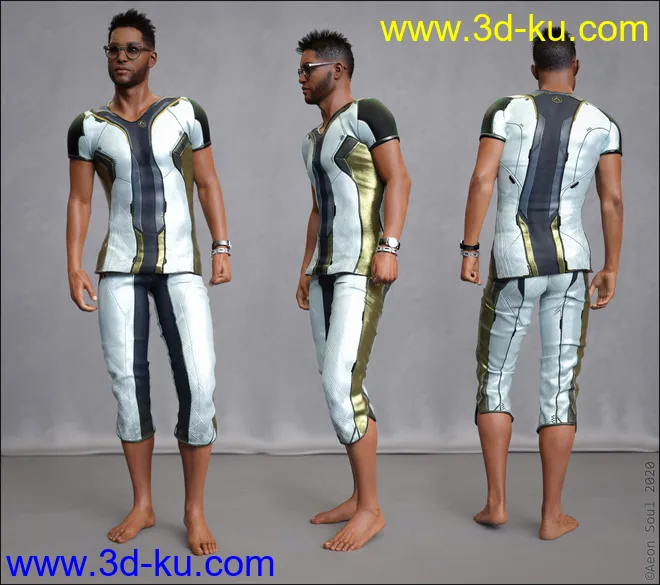 Space Station Futuristic Styles for Everyday 2模型的图片3