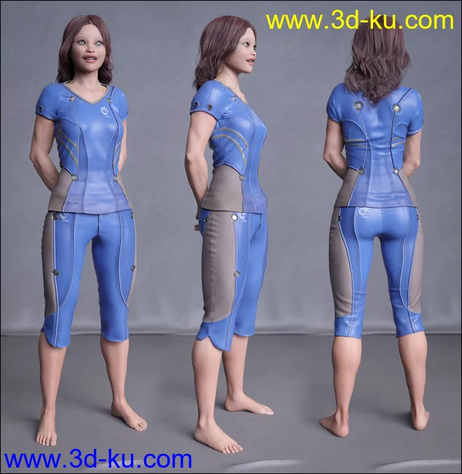 Space Station Futuristic Styles for Everyday 2模型的图片4
