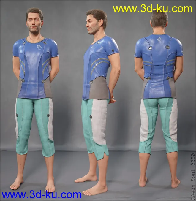 Space Station Futuristic Styles for Everyday 2模型的图片5