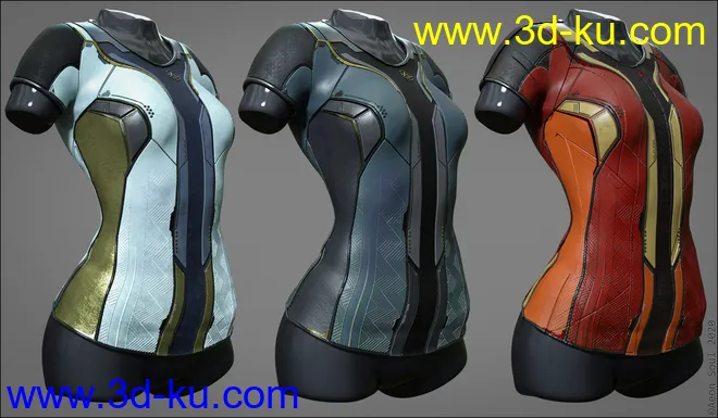 Space Station Futuristic Styles for Everyday 2模型的图片8
