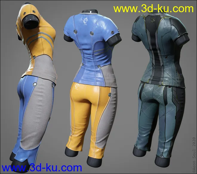 Space Station Futuristic Styles for Everyday 2模型的图片10