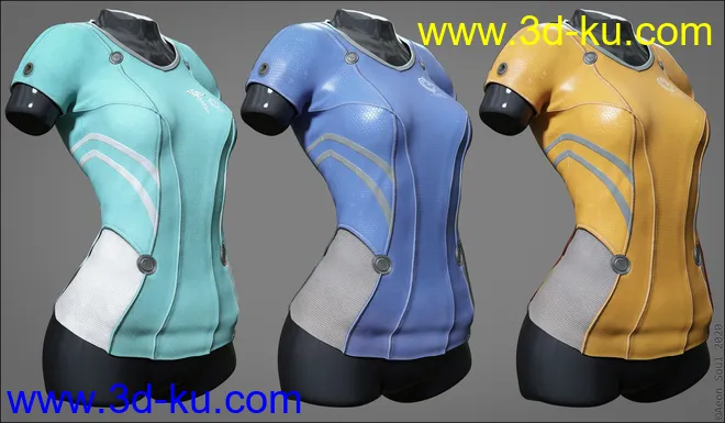 Space Station Futuristic Styles for Everyday 2模型的图片12