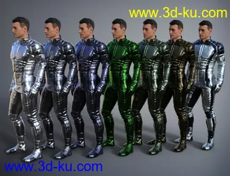 3D打印模型Space Uniform for Genesis 8 Male(s)的图片