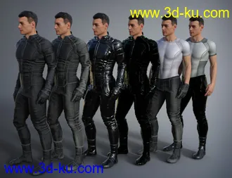 3D打印模型Space Uniform for Genesis 8 Male(s)的图片