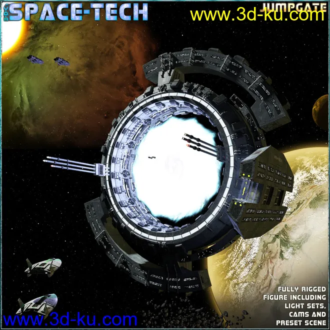 SpaceTech - JumpGate模型的图片1