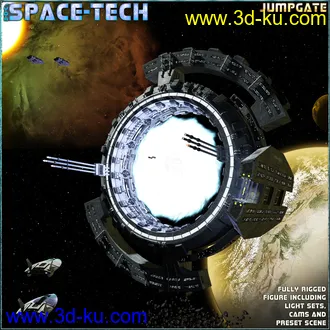3D打印模型SpaceTech - JumpGate的图片