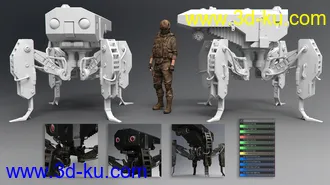 3D打印模型Spider Bot的图片