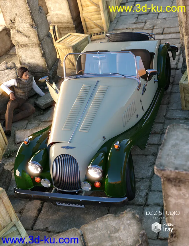 Sports Car Morris Iray模型的图片1