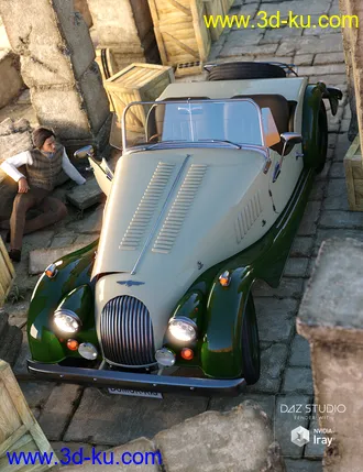 3D打印模型Sports Car Morris Iray的图片