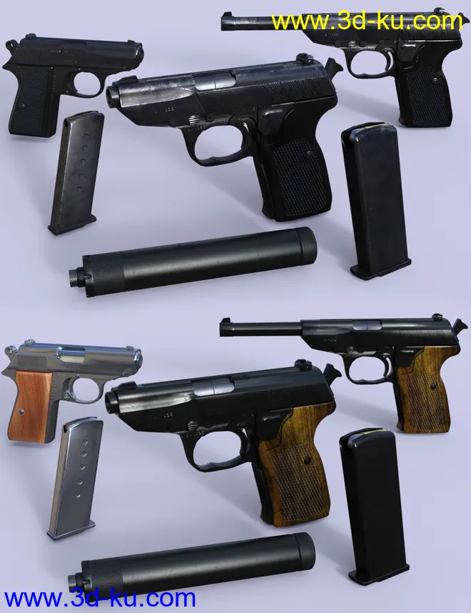 Spy Pistols模型的图片1