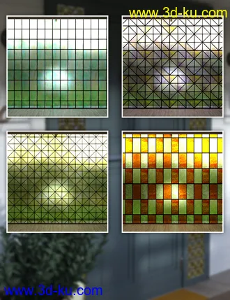 3D打印模型Stained Glass - Iray Shaders的图片