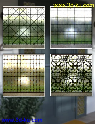 3D打印模型Stained Glass - Iray Shaders的图片