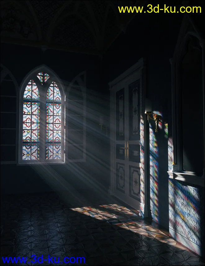 Stained Glass Iray Shaders Vol 2模型的图片1