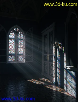 3D打印模型Stained Glass Iray Shaders Vol 2的图片