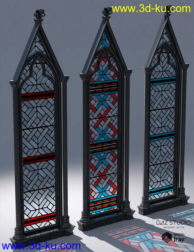 Stained Glass Iray Shaders Vol 2模型的图片2