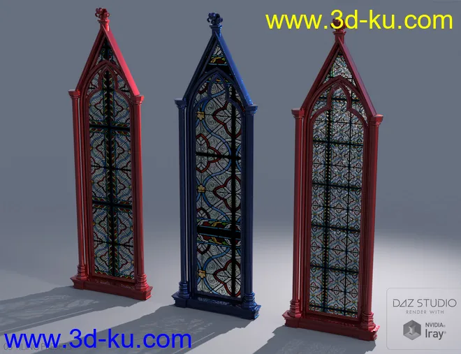 Stained Glass Iray Shaders Vol 2模型的图片6