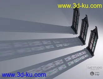 3D打印模型Stained Glass Iray Shaders Vol 2的图片