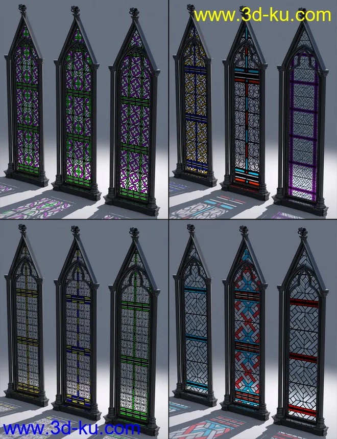 Stained Glass Iray Shaders Vol 2模型的图片9