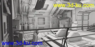 3D打印模型Starship Bridge的图片