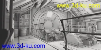 3D打印模型Starship Bridge的图片