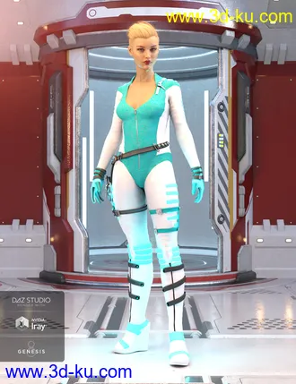 3D打印模型Stealth Siren Outfit Textures的图片