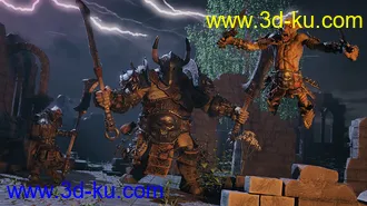 3D打印模型STF Bone Breaker Armor for Genesis 8 Male(s)的图片