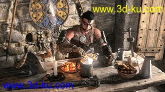 3D打印模型STF Bone Breaker Armor for Genesis 8 Male(s)的图片