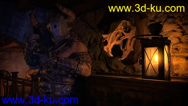STF Bone Breaker Armor for Genesis 8 Male(s)模型的图片13