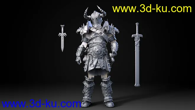 STF Bone Breaker Armor for Genesis 8 Male(s)模型的图片18