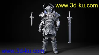 3D打印模型STF Bone Breaker Armor for Genesis 8 Male(s)的图片