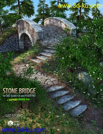 3D打印模型Stone Bridge的图片
