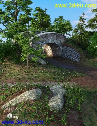 3D打印模型Stone Bridge的图片
