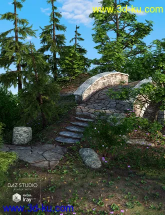 3D打印模型Stone Bridge的图片