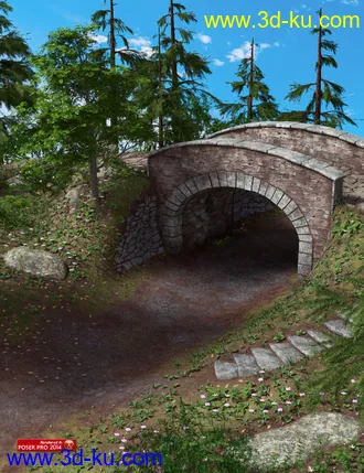 3D打印模型Stone Bridge的图片