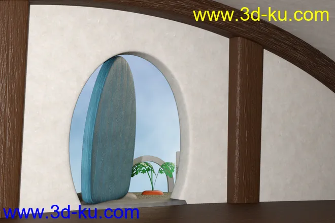 Storybook Rabbit House模型的图片4