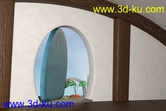 3D打印模型Storybook Rabbit House的图片