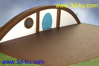 3D打印模型Storybook Rabbit House的图片