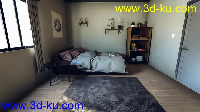 Student Bedroom模型的图片4