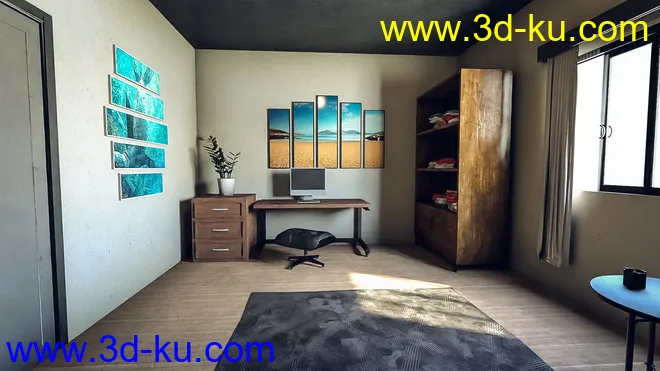 Student Bedroom模型的图片5