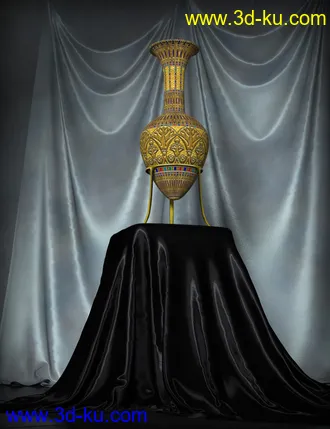 3D打印模型Studio Drapes - High Stools的图片