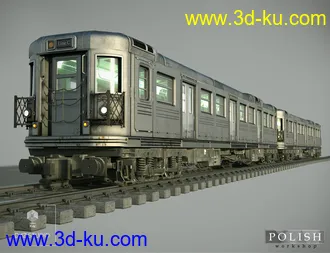 3D打印模型Subway Train的图片